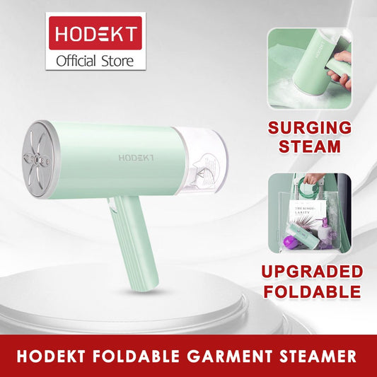 HODEKT Steam Iron Handheld Garment Steamer Travel Steamer Iron for Clothes Foldable and Portable